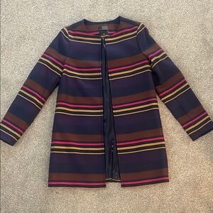 Striped Multicolor Coat/Blazer